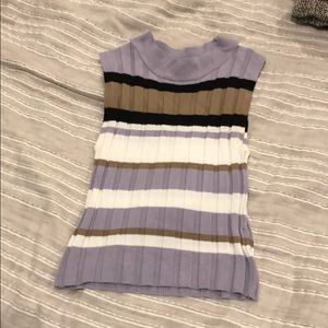 Top shop Sweater Tank Top w/ mock neck!